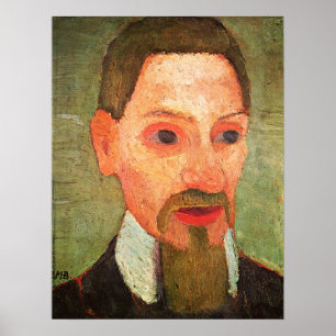 Poster Modersohn-Becker - Retrato De Rainer Maria Rilke