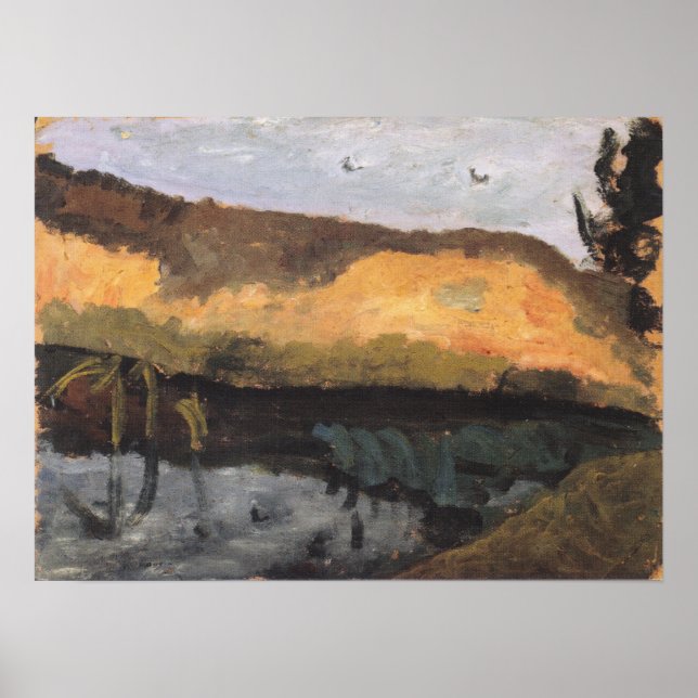 Poster Modersohn-Becker - Sand Pit 1900 (Frente)