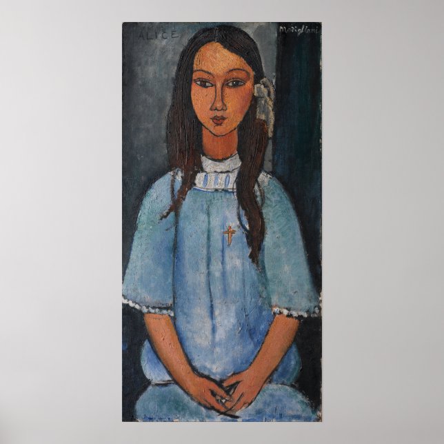 Poster Modigliani - Alice 1915 (Frente)