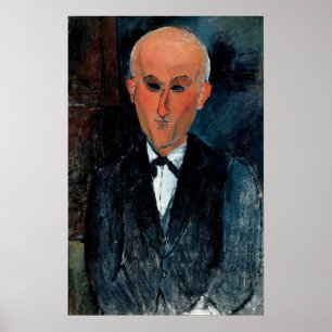Poster Modigliani - Max Jacob 1916