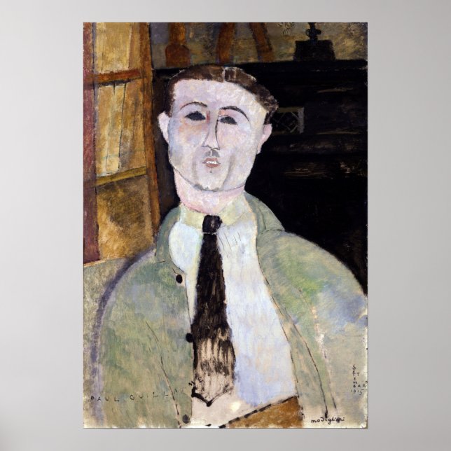 Poster Modigliani - Paul Guillaume (Frente)