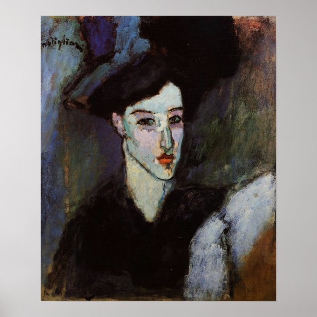 Poster Modigliani - The Jewess 1908 (Frente)