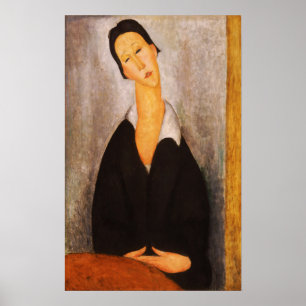 Poster Modigliani - Uma polonesa