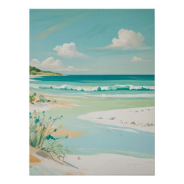 Pôster Modo de Exibição Costeira Calm