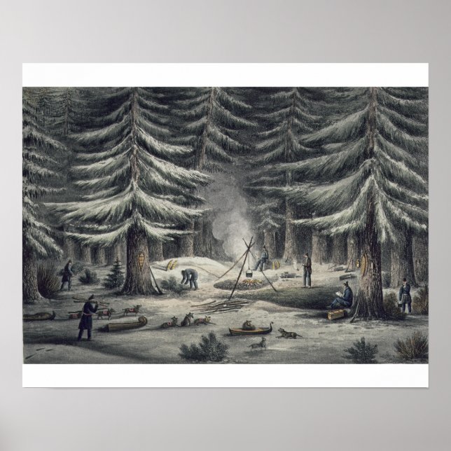 Pôster Modo de Fazer lugar de repouso numa noite de inver (Frente)