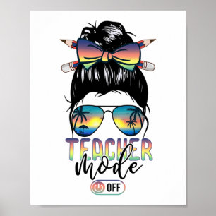 Poster Modo Desligado Camisa Fim Do Ano Alô Verão