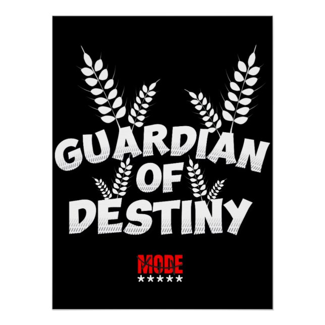 Pôster Modo Guardião do Destino (Frente)