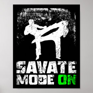 Poster Modo Savate Ativado