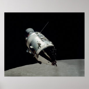 Pôster Módulo de comando de Apollo 17