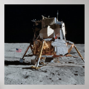 Pôster Módulo Lunar Apollo 14