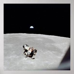 Poster Módulo lunar de Apollo 11