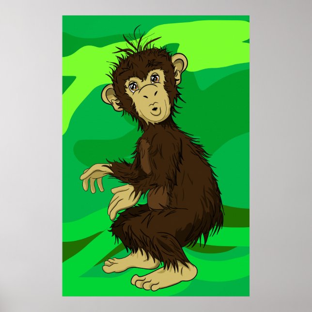 Poster Moe Monkey (Frente)