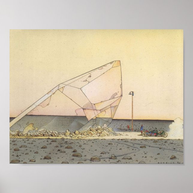 Poster Moebius Crystal (Frente)