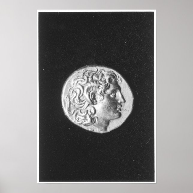 Pôster Moedas com a cabeça de Alexandre, o Excelente (Frente)