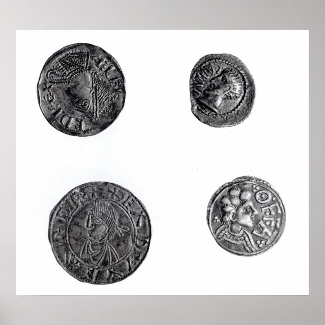 Poster Moedas de Cunobelinus ou Cymbeline (Frente)