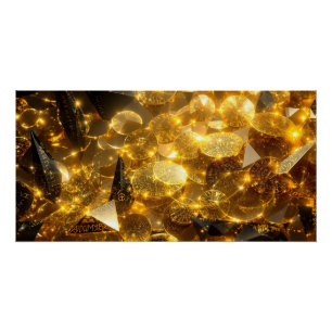 Pôster Moedas de ouro