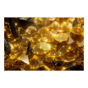 Pôster Moedas de ouro