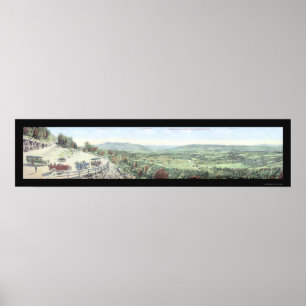 Pôster Mohawk Trail Turn MÃE Foto 1921