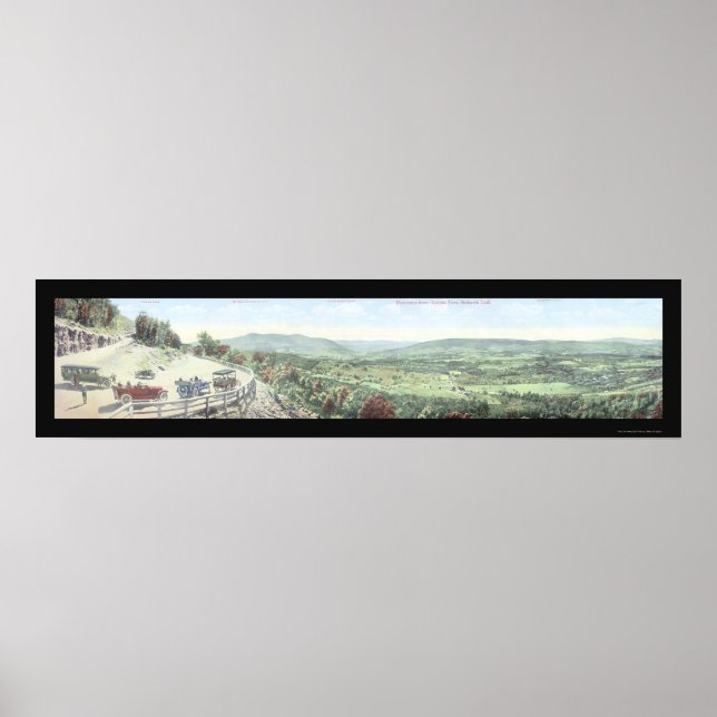 Pôster Mohawk Trail Turn MÃE Foto 1921 (Frente)