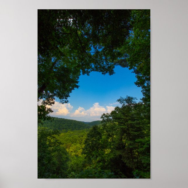 Poster Mohican Gorge, Mohican State Park, Ohio (Frente)