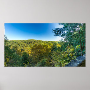 Poster Mohican Gorge Overlook, Mohican State Park, Ohio