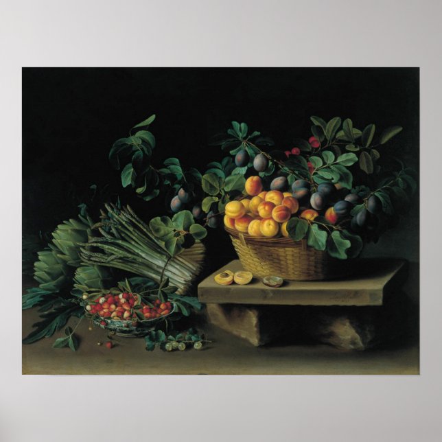 Poster Moillon - Natureza-Morta Com Frutas (Frente)