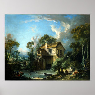 Poster Moinho de François Boucher em Charenton