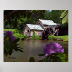 Pôster Moinho de Mabry - pintura