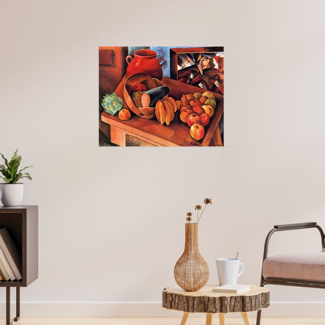 Poster Moise Kisling, Natureza Morta com Frutas, (Sala de Estar 3)