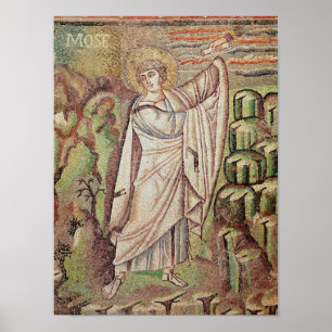 Pôster Moisés no Monte Sinai