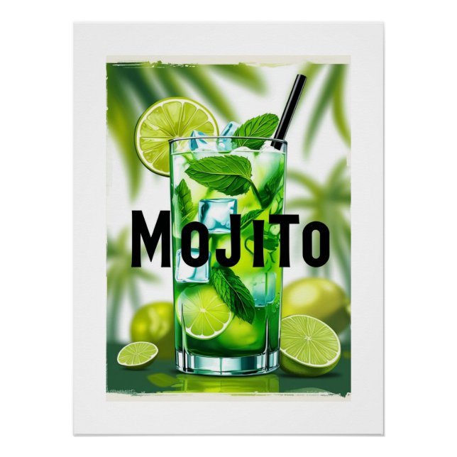 Pôster Mojito (Frente)