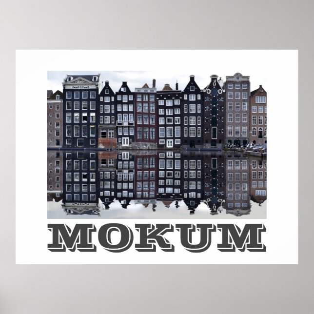 Poster Mokum (Amsterdã) (Frente)
