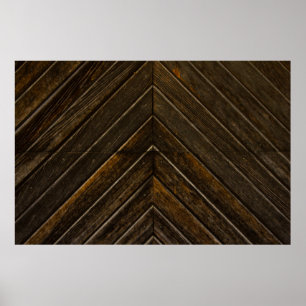 Poster Moldura de madeira marrom