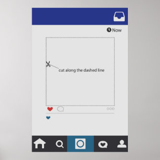 Pôster Moldura de Propaganda de Fotobooth de Casamento no