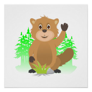 Pôster Mole Clipart