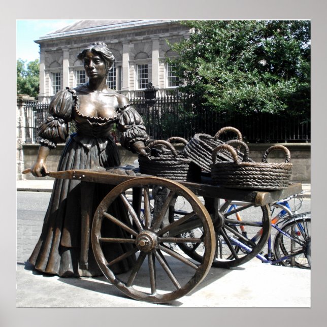 Poster Molly Malone e Wheelbarrow Irlanda (Frente)