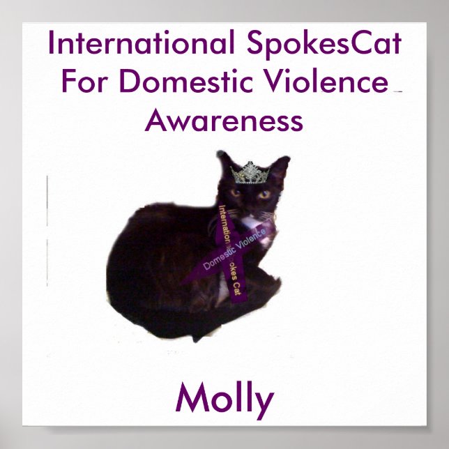 Pôster Molly, Molly, Gato Internacional Para Come... (Frente)