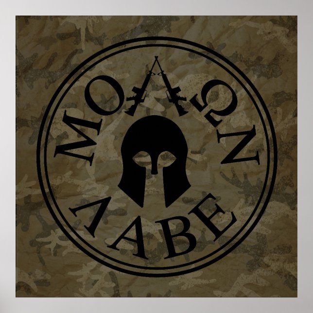 Poster Molon Labe, venha e leve-os (Frente)