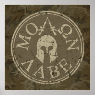 Poster Molon Labe, venha e leve-os