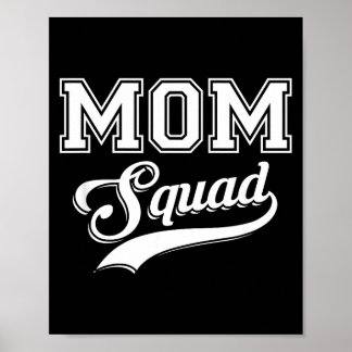 Poster Mom squad funny mother 