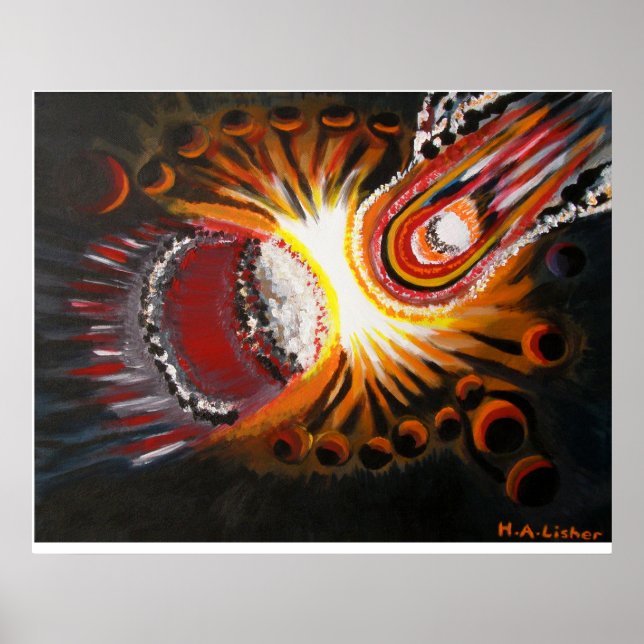 Pôster Momento cósmico (Frente)