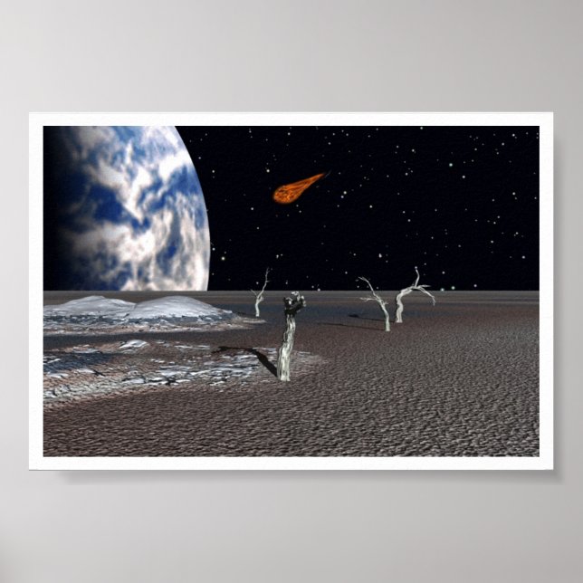 Pôster Momento de impacto pequeno (Frente)