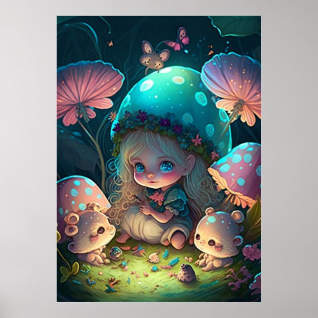 Poster Momentos de elfo mágico (Frente)