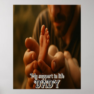 Poster Momentos do precioso: O amor do pai enquadrou a Im