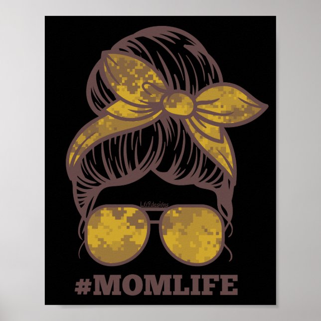 Poster #MOMLIFE ideia engraçada de presente de dia de as  (Frente)