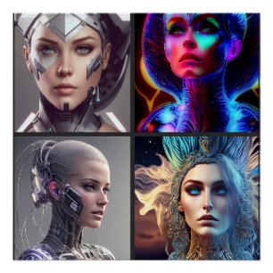 PÔSTER MONA CYBORG 4