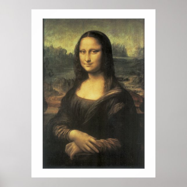 Pôster Mona Lisa (Frente)