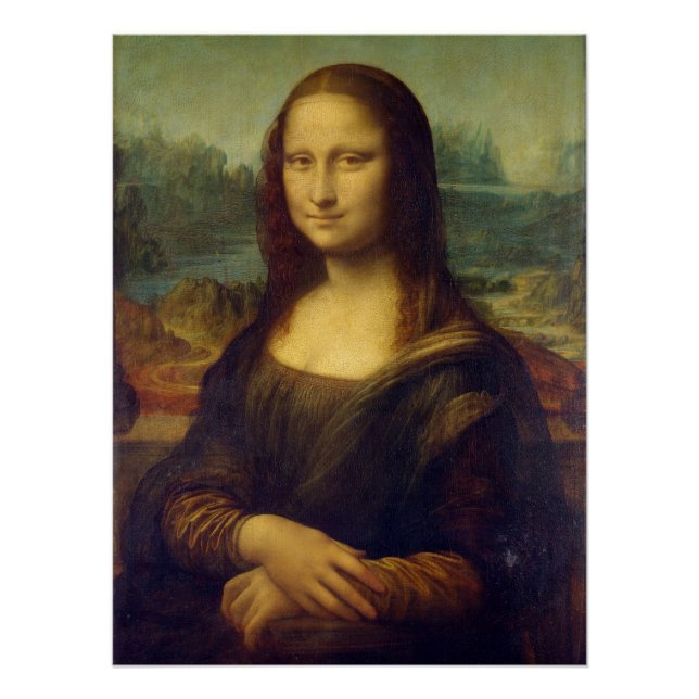 Pôster Mona Lisa (Frente)