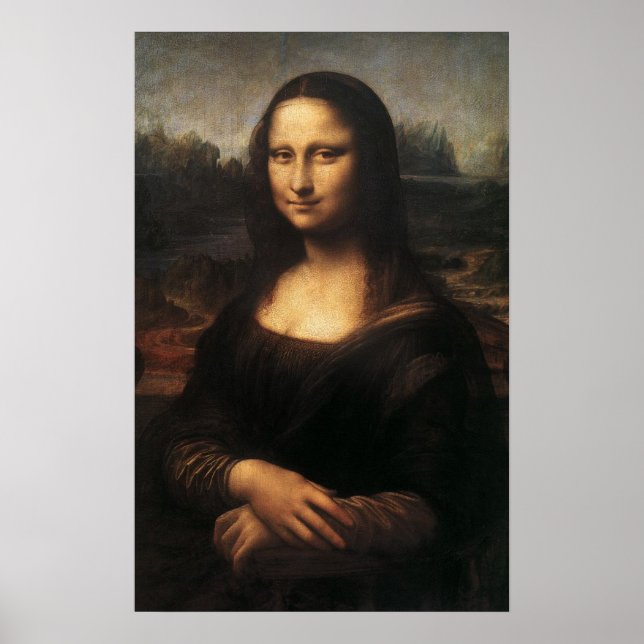 Pôster Mona Lisa (Frente)