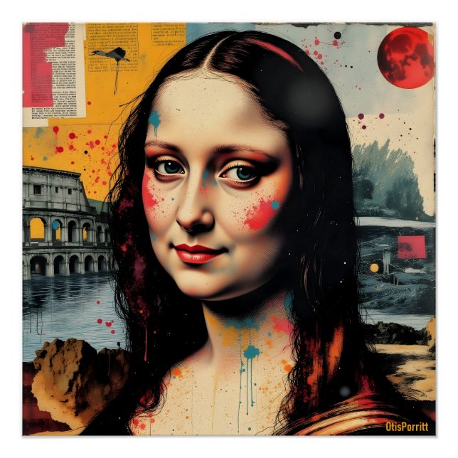 PÔSTER MONA LISA-21 (Frente)